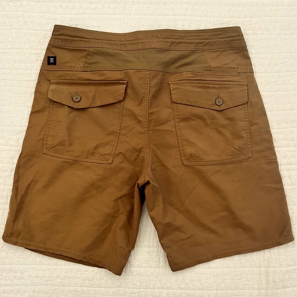 Roark Layover Shorts 31” - Dark Khaki